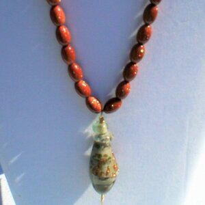 Poppy Jasper Gemstone Necklace